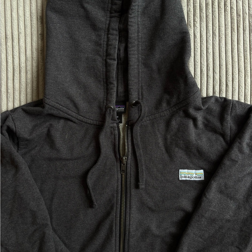 Dark grey/Black Zip-Up Hoodie Jacket